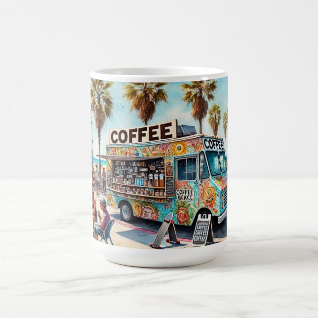 Coffee Truck Venice Beach Mug (Center)