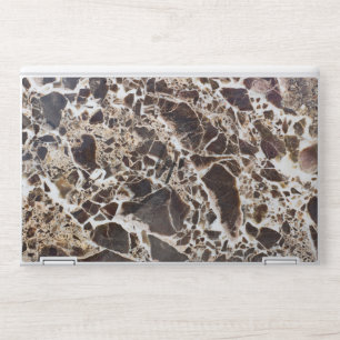   Coffee Turquoise Ombre Marble HP Laptop Skin