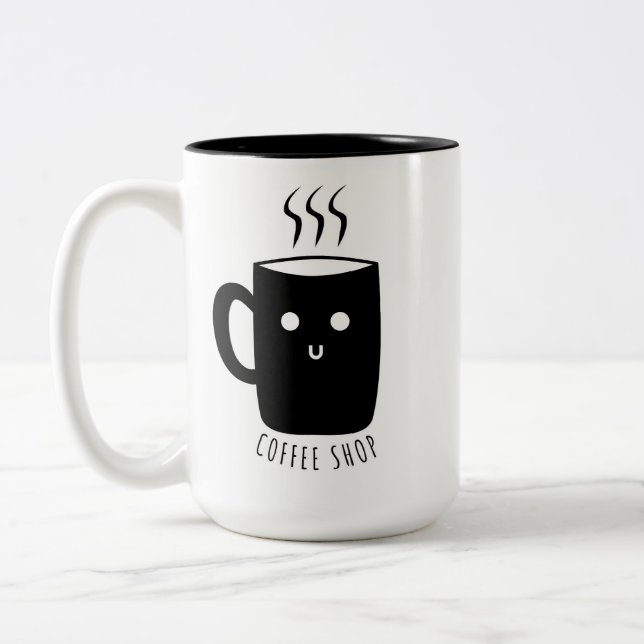 coffee Two-Tone coffee mug (Left)