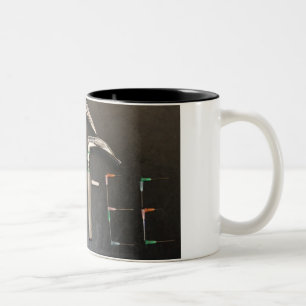 COFFEE Two-Tone COFFEE MUG