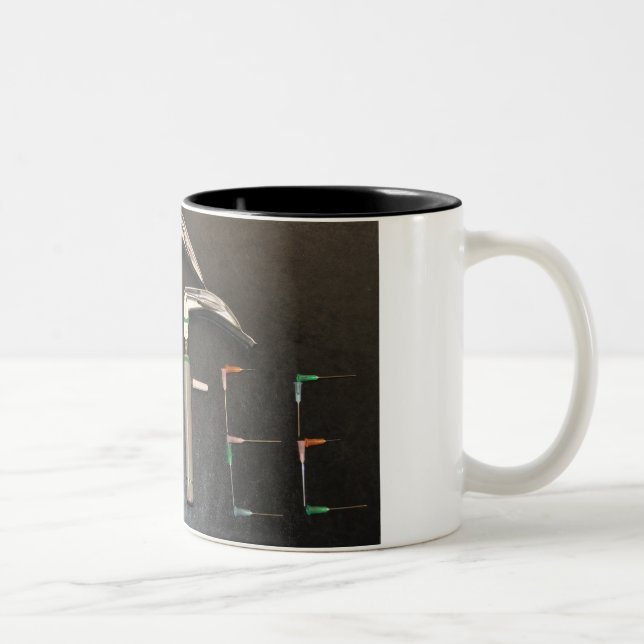 COFFEE Two-Tone COFFEE MUG (Right)