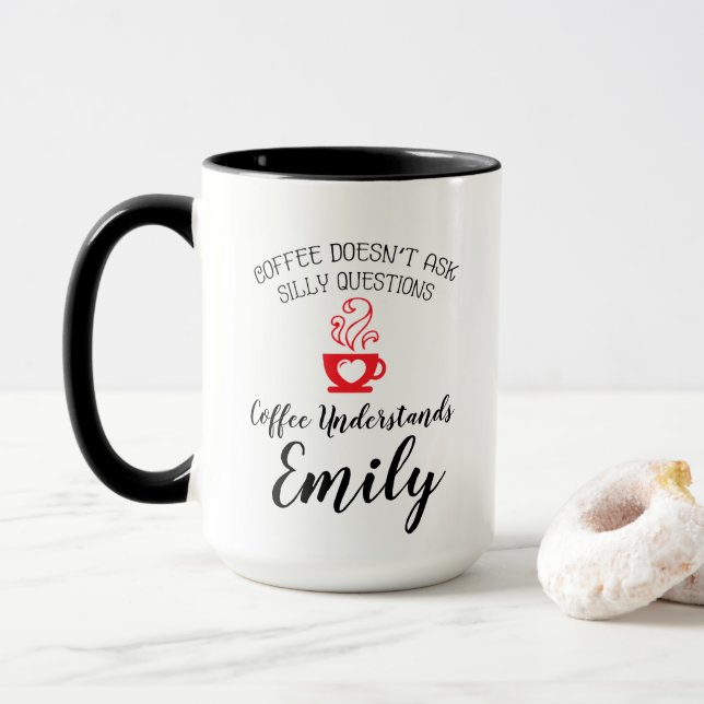 Coffee Understands Emily Mug (With Donut)