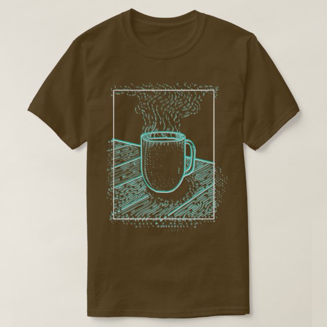 Coffee Vibes T-Shirt (Design Front)