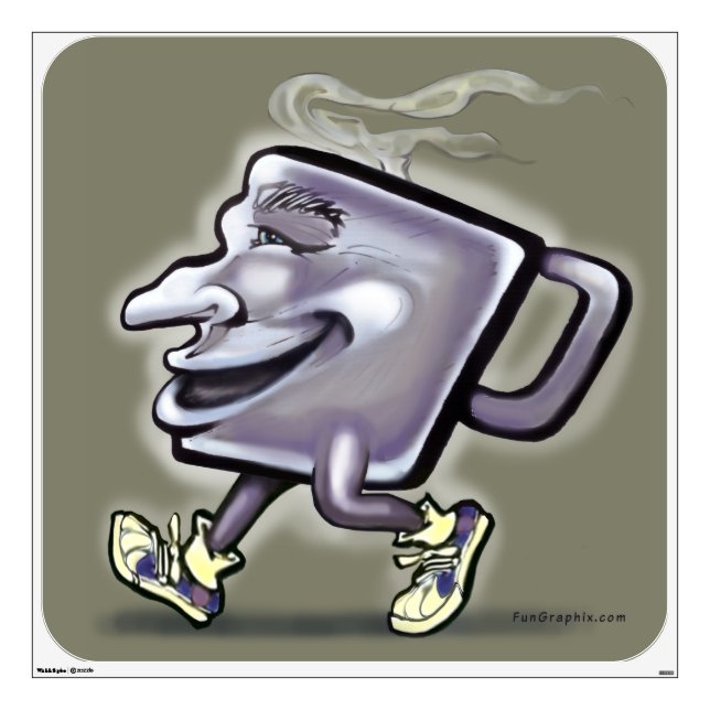 Coffee Wall Decal (Front)