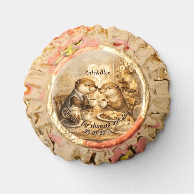 Coffee Wedding Reese's Peanut Butter Cups (Front)