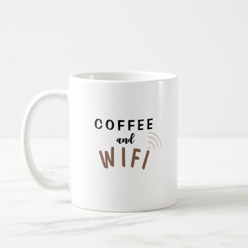 Coffee  WiFi _ Sipping Coffee  Spilling Tea Mug