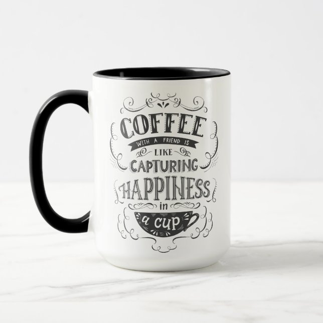 Coffee with a Friend | Happiness in a Cup (Left)