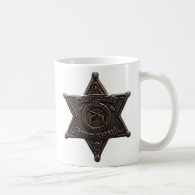 Coffee With A Real Lawman Coffee Mug (Right)