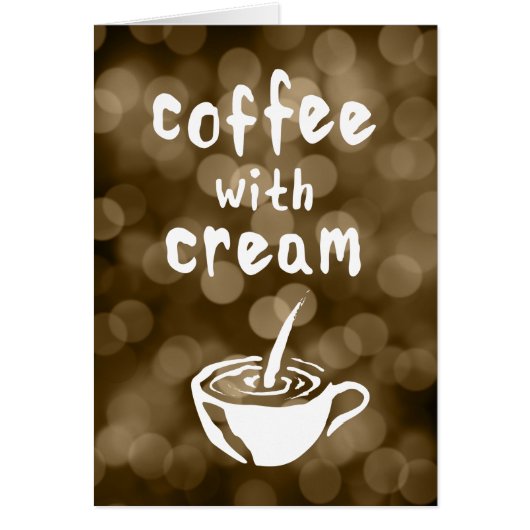 coffee with cream bokeh (Front)