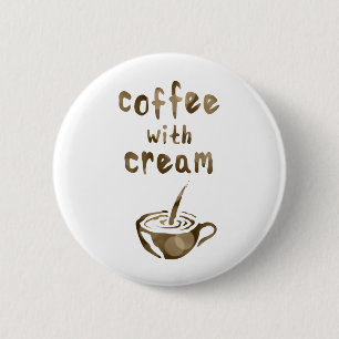 coffee with cream button