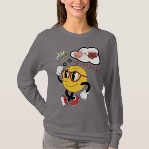 ☕ Coffee With Free Hug 🤗 Cute Emoji Women’s T-Shirt