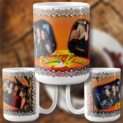 Coffee with Friends Forever Sunset 2009 Coffee Mug