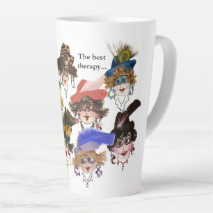 Coffee with Friends tall 17 oz. Latte Mug