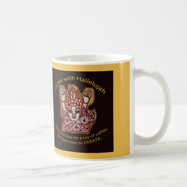 Coffee with Hallelujah Coffee Mug (Right)