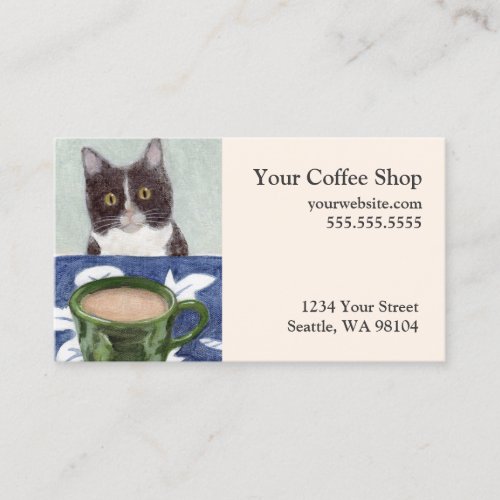 Coffee with Henry Business Card