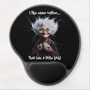 Coffee With Kick! Gel Mouse Pad