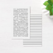 coffee word search puzzle (Desk)