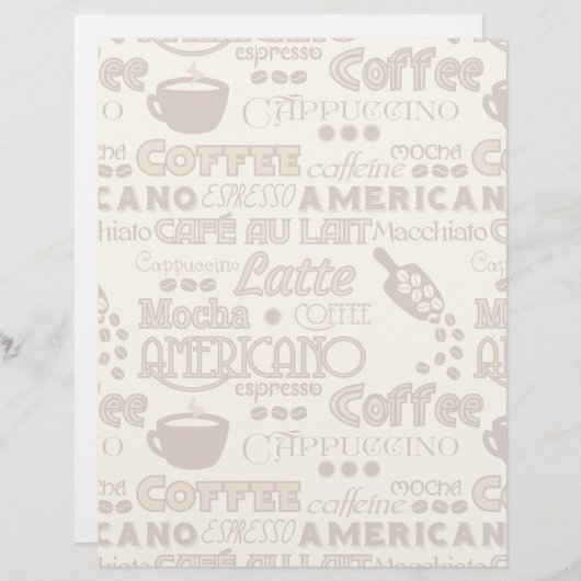 Coffee Words (Front/Back)