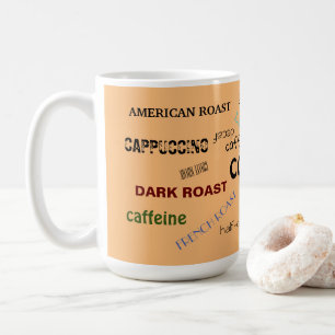 Coffee Words Mug