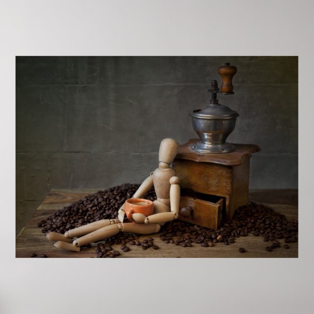 Coffee Worker Poster (Front)