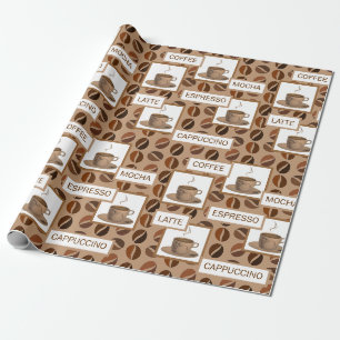 Coffee Wrapping Paper