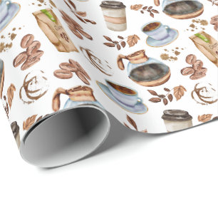 Coffee Wrapping Paper