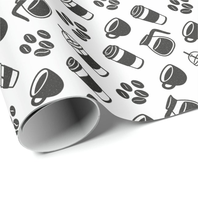  Coffee Wrapping Paper (Roll Corner)