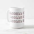 Coffee written in binary code mug | Zazzle