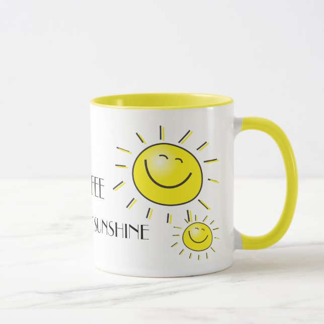 Coffee You Are My Sunshine Mug (Right)