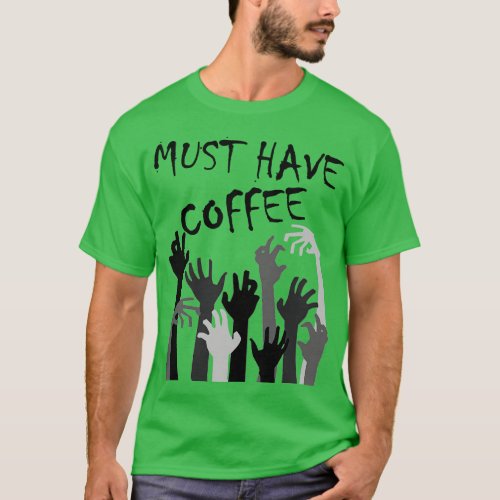 Coffee Zombie T_Shirt