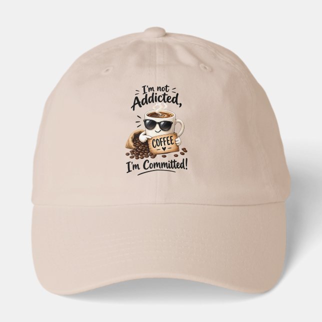 Coffeeholic Coffee Hat (Front)