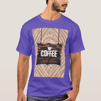 Coffeeime Underhe Rustic Coffee Sign boy T-Shirt