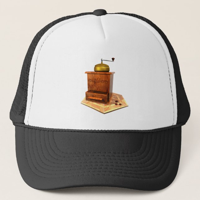 coffeemill trucker hat (Front)