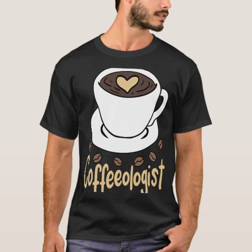 Coffeeologist  Coffee Addict Caffeine T_Shirt
