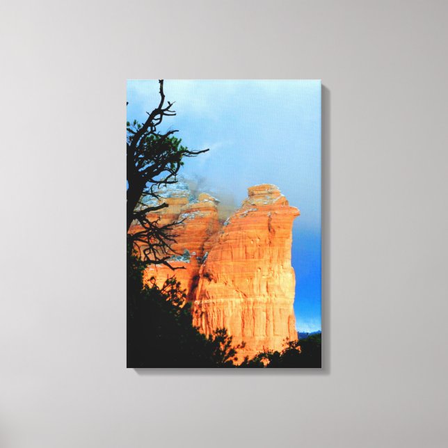 coffeepot rock wrapped canvas print (Front)