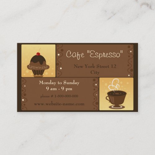 CoffeeShop Business Card