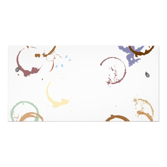 Coffeestain Photo Card Template (Front)