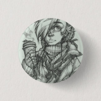 CoffeeYesPlx Pinback Button