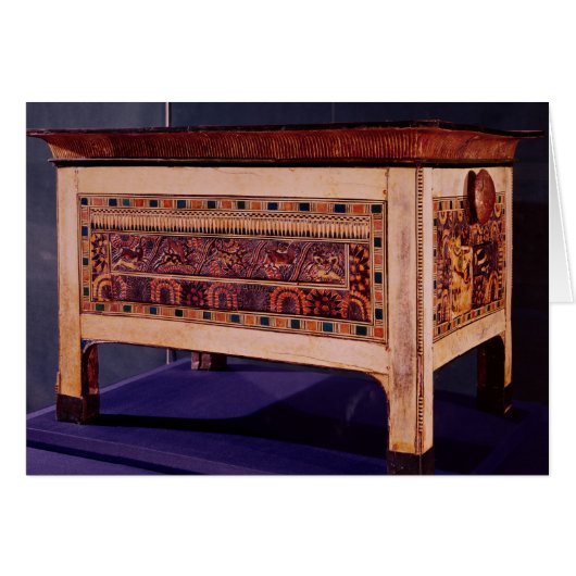 Coffer from the Tomb of Tutankhamun Cards (Front Horizontal)