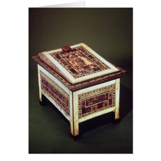 Coffer, from the Tomb of Tutankhamun Cards (Front)