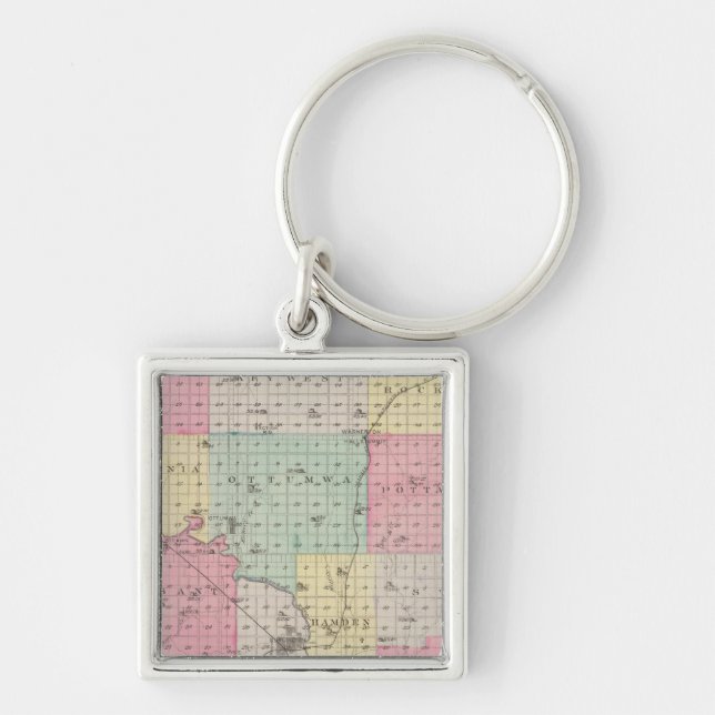 Coffey County, Kansas Keychain (Front)