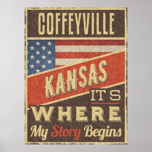 Coffeyville Kansas Poster