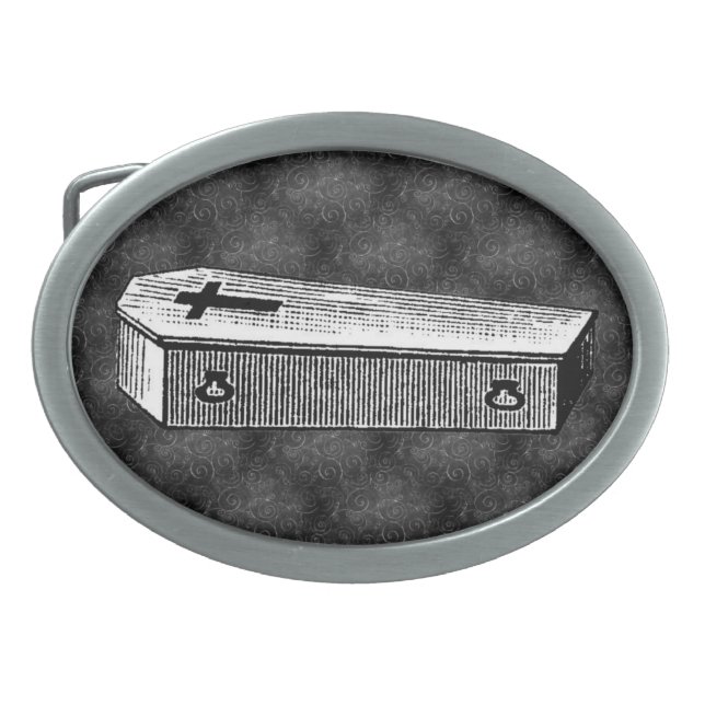 Coffin Belt Buckle (Front)