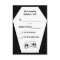 Coffin (Black) RSVP Card