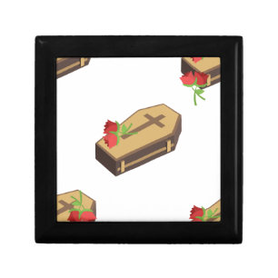 coffin emojis gift box