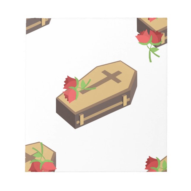 coffin emojis notepad (Front)