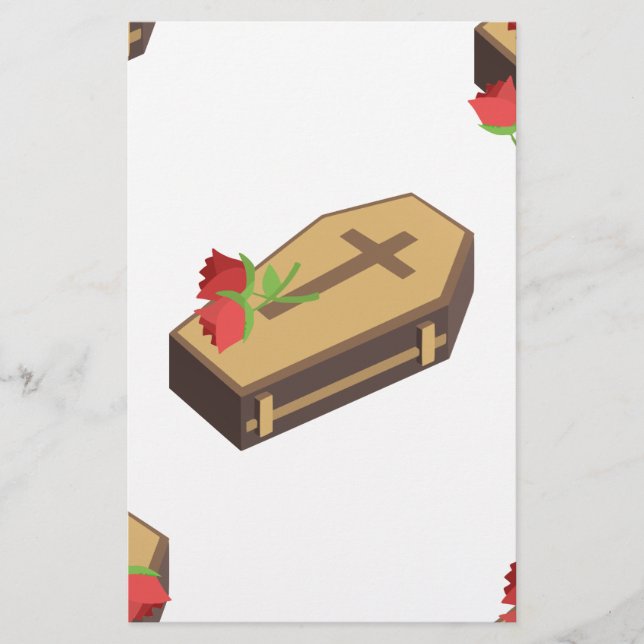 coffin emojis stationery (Front)