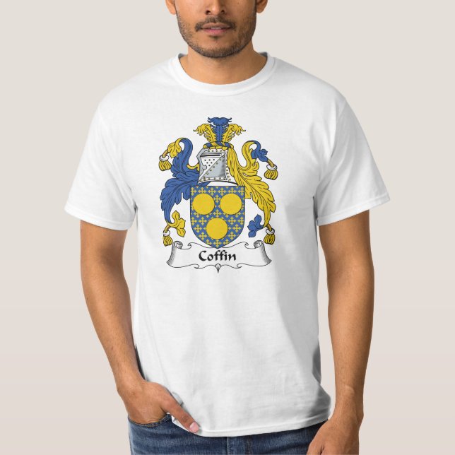 Coffin Family Crest T-Shirt (Front)