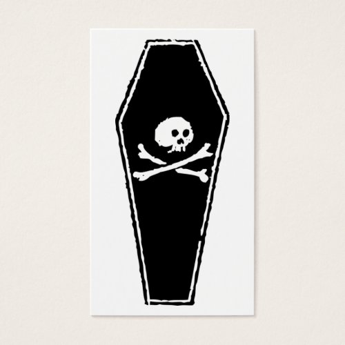 Coffin for Mary Business Card