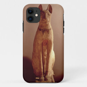 Coffin of a cat protected by the goddess Bastet (p iPhone 11 Case